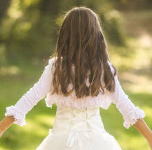 Load image into Gallery viewer, OUTLET CHAQUETA COMUNION. COLOR ROSA MALVA. MODELO BAZIL.