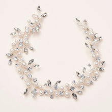 Load image into Gallery viewer, Tocado Novia Bohemio. Tiaras Joya. Modelo Fiama. Envio gratuito!