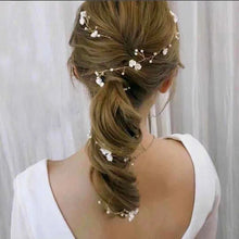 Load image into Gallery viewer, Tocado de Novia Bohemio. Tocado para trenzas o semi recogido. Envio gratuito!