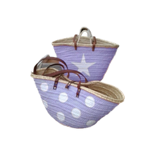 Load image into Gallery viewer, Capazos Playa Niña. Modelo MAR. Regalos Comunión.