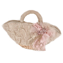 Load image into Gallery viewer, Cesto-Bolsito  Comunión-Bautizo-Arras. Modelo PINK ROUSE