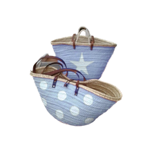 Load image into Gallery viewer, Capazos Playa Niña. Modelo MAR. Regalos Comunión.