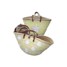 Load image into Gallery viewer, Capazos Playa Niña. Modelo MAR. Regalos Comunión.