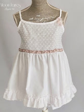 Cargar imagen en el visor de la galería, Pijama corto niña. Regalos Comunión. Modelo Halia. Hada del Estilo.