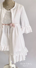 Cargar imagen en el visor de la galería, Bata Lenceria Niña. Regalos Comunión. Modelo Halia. Hada del Estilo.