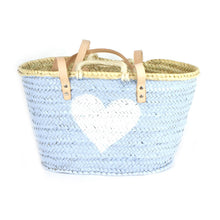 Load image into Gallery viewer, Capazos Playa Niña. Modelo AGUA. Regalos Comunión.