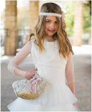 Load image into Gallery viewer, Cesto-Bolsito  Comunión-Bautizo-Arras. Modelo PINK ROUSE