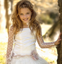 Cargar imagen en el visor de la galería, Chaqueta - Bolero de Comunion o Ceremonia. Hada de las Perlas. Envio Gratuito