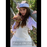 Cargar imagen en el visor de la galería, Turbante de encaje para Comunión / Arras. Accessorios de Comunión Personalizados.