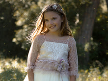 Cargar imagen en el visor de la galería, Chaqueta - Bolero de Comunion o Ceremonia. Hada de las Caricias. Envio Gratuito